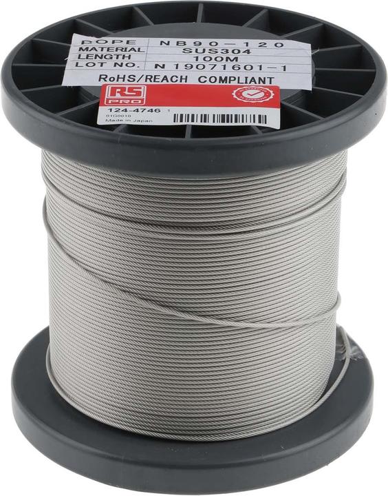 Produktbild Rs Pro 0.9/1.2mm SS 7X7:0.07t 100mt Reel (100 m)