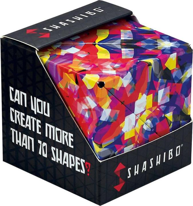 Actual product image Shashibo Cube Confetti - by Artist Laurence Gartel (Multilingual)