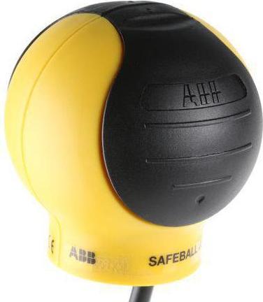 Actual product image ABB JSTD1-A Safeball with 2 m cable