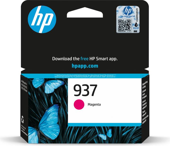 Produktbild HP 937 Magenta Original Ink Cartridge, 1 pc(s) (M)