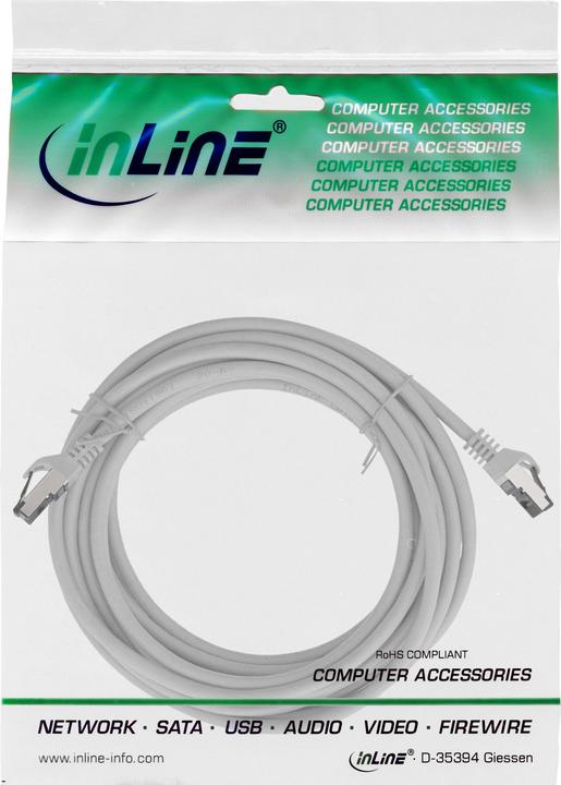 Produktbild InLine Patchkabel (S/FTP, CAT8.1, 10 m)