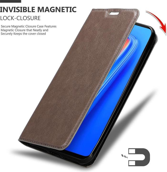 Productafbeelding Cadorabo Boek Onzichtbare Magneethoes (Realme 7)