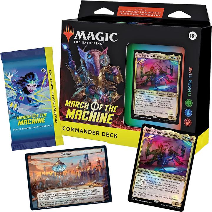 Actual product image Magic the Gathering MTG - March of the Machines - Commander Decks (English, Commander)