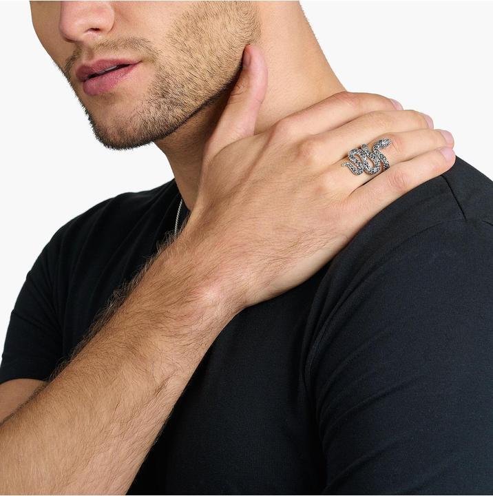 Immagine prodotto Thomas Sabo Anello serpente annerito (58, 925 Argento)