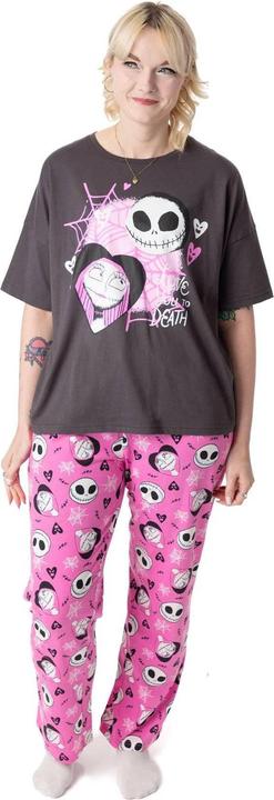 Produktbild The Nightmare Before Christmas Schlafanzug mit langer Hose kurzärmlig (S)