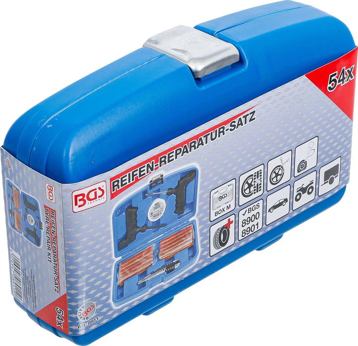 Actual product image BGS Tyre repair kit 54 pieces