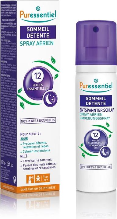 Actual product image Puressentiel Sleep and relaxation spray with 12 essential oils