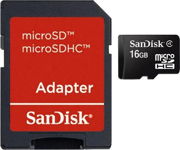 Actual product image SanDisk microSDHC (16 GB, microSDHC)
