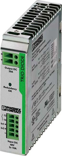 Produktbild Phoenix Contact Diodenmodul, DIN-Schiene,48 Vdc, 20 A,EX
