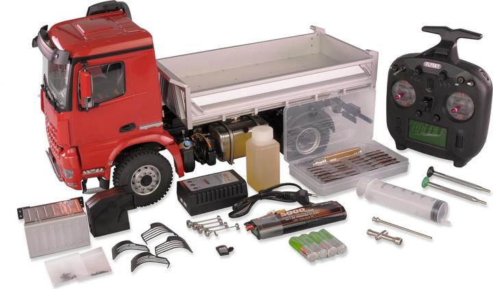 Image du produit Amewi RC Chantier de construction Camion benne Mercedes Pro 14 (RTR Prêt à fonctionner)