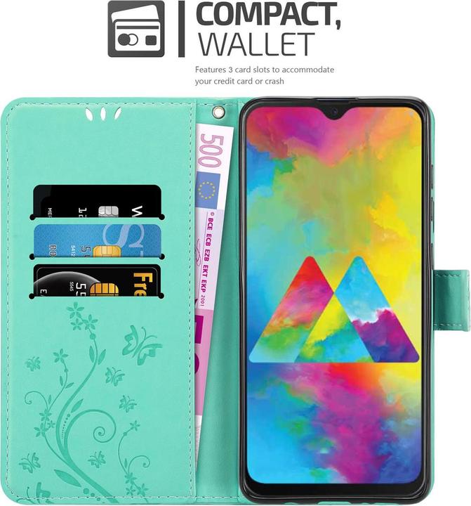 Immagine prodotto Cadorabo Copertina del libro di fiori (Samsung Galaxy M21)
