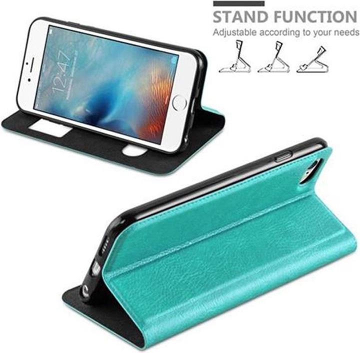 Produktbild Cadorabo Book mit View Doppelfenster Cover (Apple iPhone 6, Apple iPhone 6s)