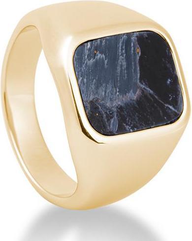 Actual product image Breuning Ring - E. Pietersit Blue (59, 750/18 K Gold)