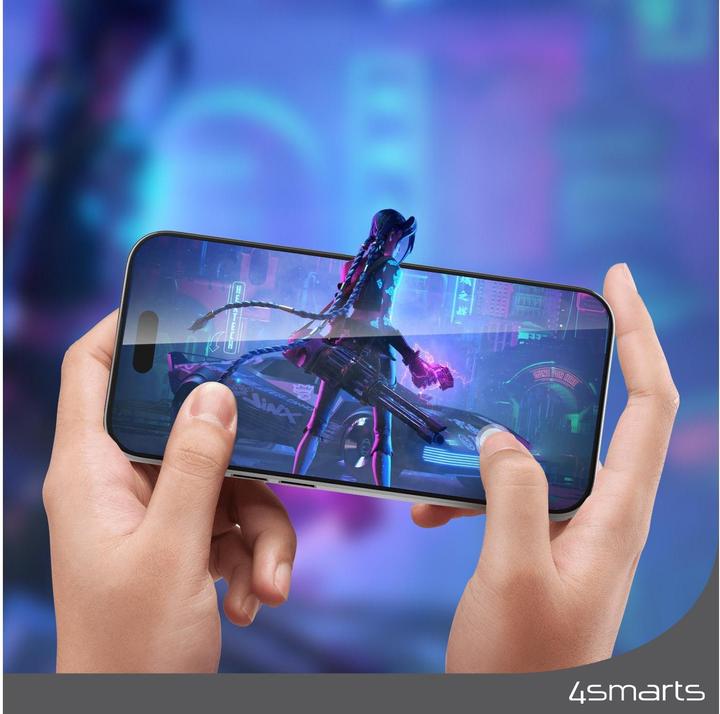 Actual product image 4smarts Second Glass (1 Piece, Apple iPhone 15)