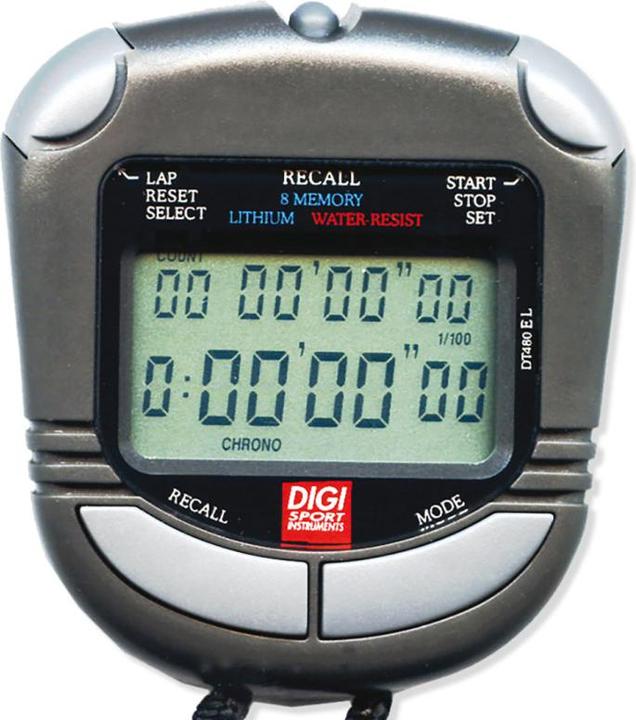 Produktbild Digi Sport DIGI PC-73 Stoppuhr, Grau, mit Nachtlicht