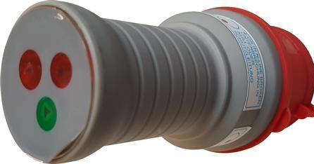 Image du produit Elma Instruments Testeur d'ordre de phase 16A Fiche CEE Tension d'essai : 100-400V AC Classe d'étanchéité :