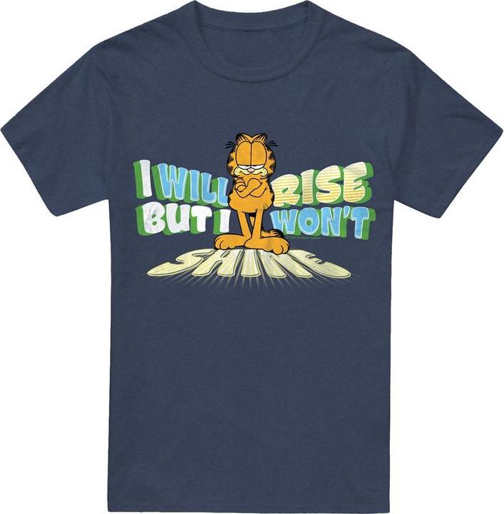 Actual product image Garfield Unisex Adult Rise Not Shine T-Shirt (XXL)