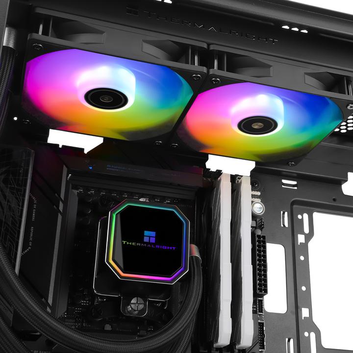 Actual product image Thermalright Frozen Prism 240 Black ARGB - CPU water cooling - Max 27 dBA
