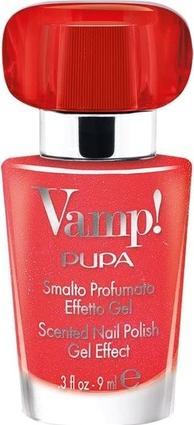 Pupa Milano Vamp! Scented Gel Effect Nail Polish 213 Pop Coral (213 Pop Coral, Gel-Effekt Nagellack)