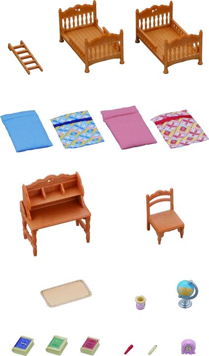 Produktbild Sylvanian Families Kinderzimmer mit Stockbett