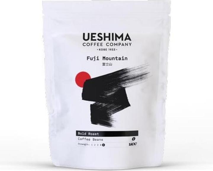 Immagine prodotto Ueshima Caffè Fuji Mountain in grani da 1 kg (1100 g, Arrosto scuro)