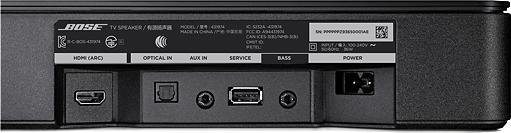 Image du produit Bose TV Speaker (100 W, Stéréo)