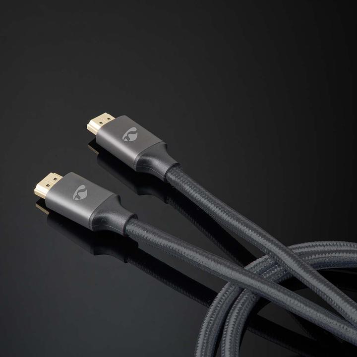 Immagine prodotto Nedis Cavo HDMI ad alta velocità con Ethernet| Spina HDMI| 4Ka60Hz| - Cavo - Digitale/D (5 m, HDMI)