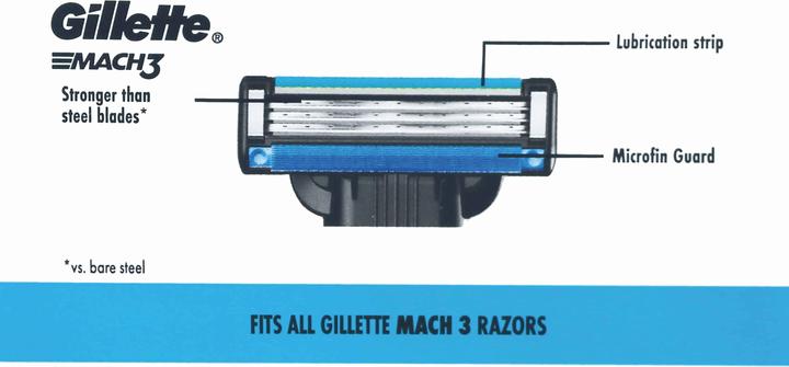 Produktbild Gillette Mach3 (8 x)