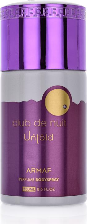 Actual product image Armaf Club De Nuit Untold - deodorant spray - 250 ml (Spray, 250 ml)