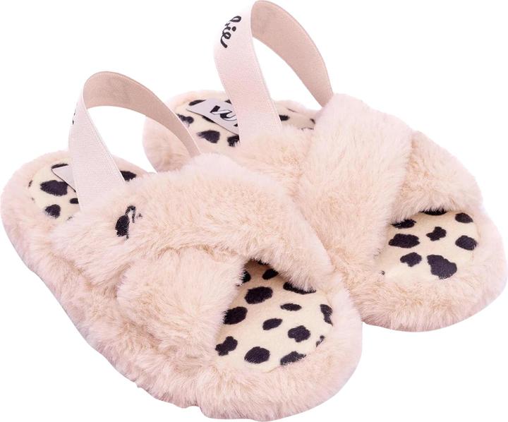 Actual product image Barbie Girls Faux Fur Slip-on Slippers (31)