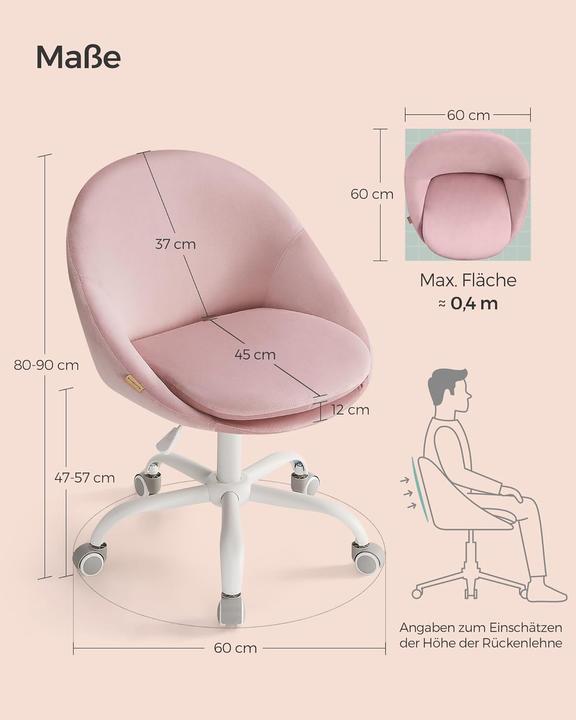 Image du produit Songmics Homeoffice Stuhl