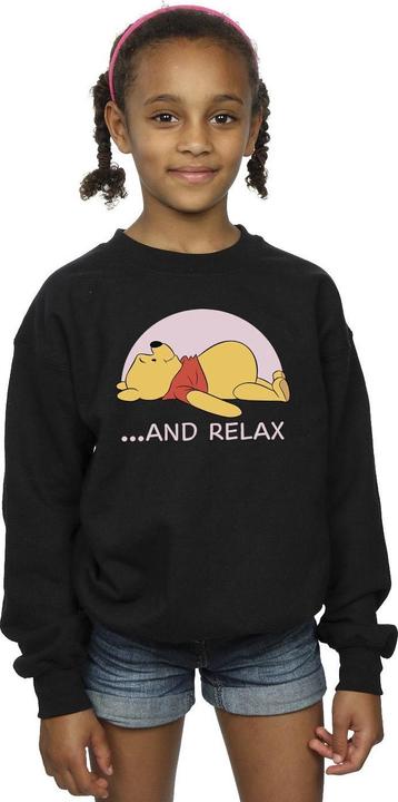 Actual product image Disney Girls Winnie The Pooh Relax Sweatshirt (104)