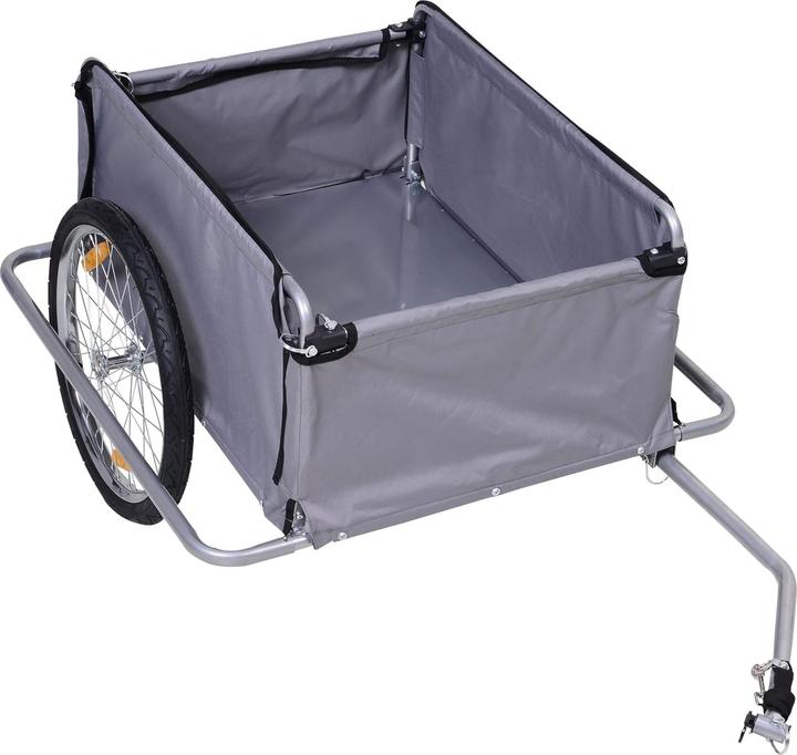 Actual product image Homcom Transport trailer including trailer coupling