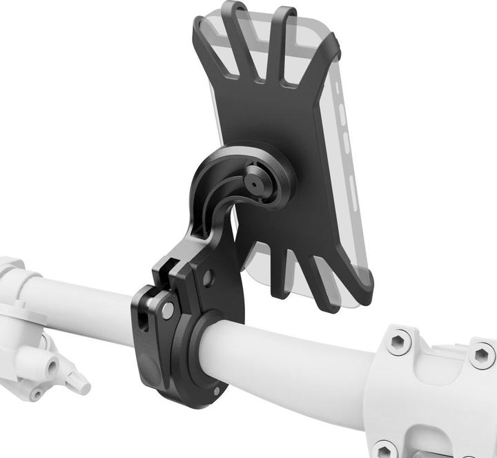 Produktbild Hama Handyhalterung für E-Bike, schnelle Anbringung, Silikon, drehbar, universal