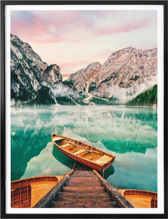 Image du produit Trenddeko Lac de Braies (80 x 100 cm)