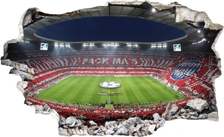 Produktbild FC Bayern München 3D FCB Stadion Pack Ma's (40 x 24 cm)