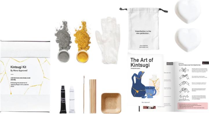 Actual product image Mora Approved Kintsugi repair kit