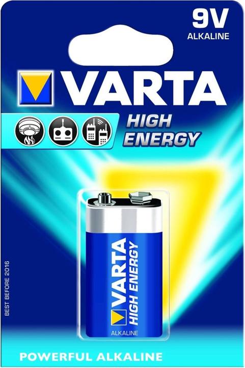 Immagine prodotto Varta Potenza LONGLIFICA (1 pz., 9V Block, 580 mAh)