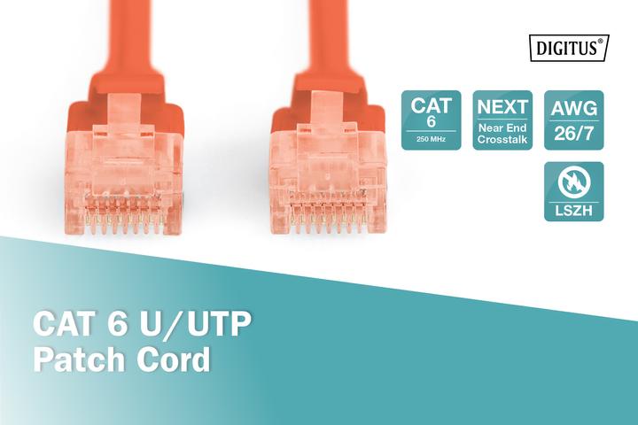 Produktbild Digitus Netzwerkkabel (U/UTP, CAT6, 1 m)