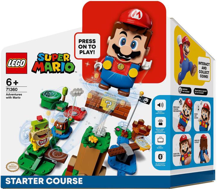 Actual product image LEGO Adventures with Mario Starter Course (71360, LEGO Super Mario, LEGO Rare Sets)