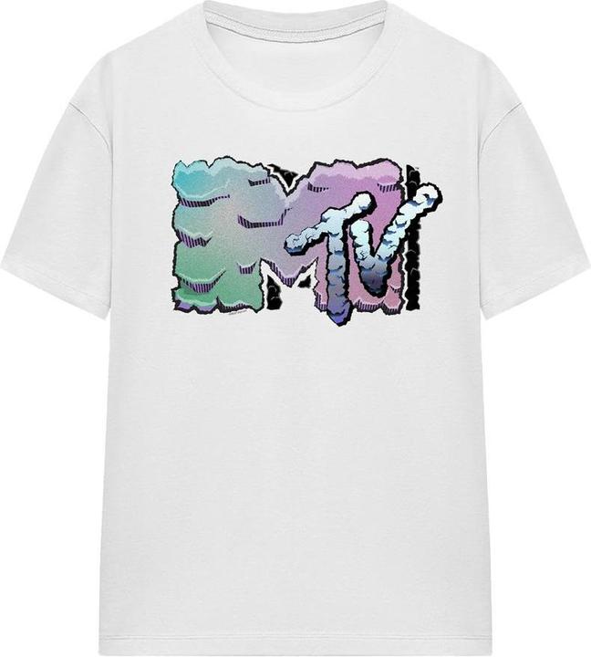 Actual product image MTV Unisex Adult Gradient T-Shirt (L)