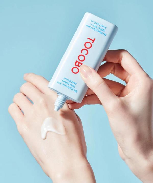 Actual product image Tocobo Bio Watery (Suntan cream, SPF 50+, 50 ml, 50 g)