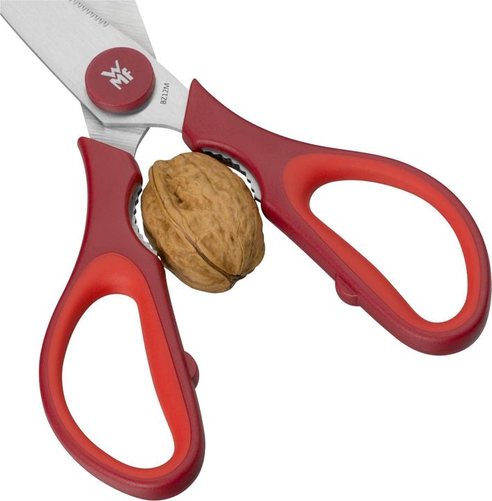 Produktbild WMF Küchenschere Haushaltsschere Allzweckschere 21cm Touch Sägeschliff rot (2100 cm)