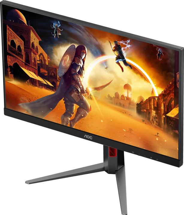 Actual product image AOC 68,6cm (27") 27G4X 16:09 2xHDMI+DP IPS black/red (1920 x 1080 pixels, 27")