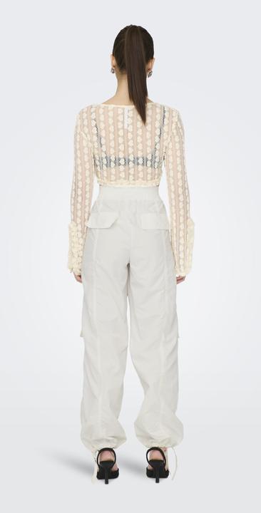 Actual product image Only Mid waist CARGO PARACHUTE PANT Cargo trousers (L)