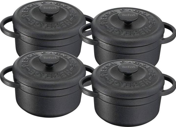 Actual product image Tefal Pierre Gagnaire Heritage pot set (Pan set + pot set, Cast iron)