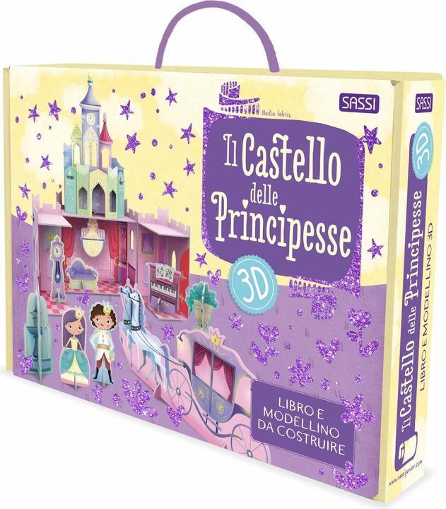 Actual product image Sassi Il Castello delle Principesse 3D. Edizione Valigetta Glitter