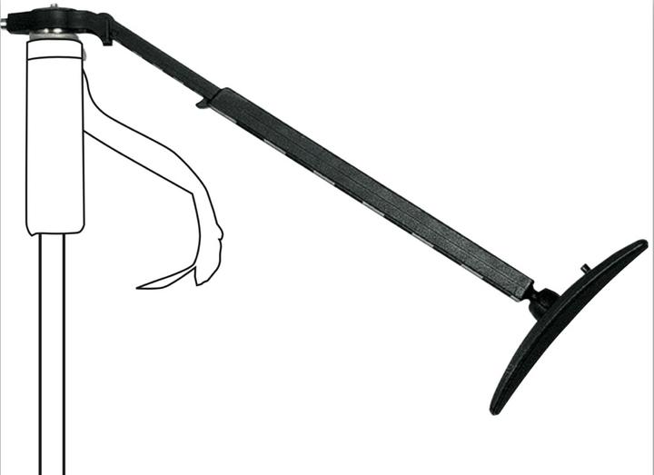 Actual product image Manfrotto 361, Shoulder support for monopods (Stand adapter)
