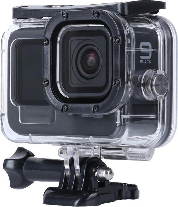 Image du produit Ueli Express Boîtier GoPro Hero 12 / 11 / 10 / 9 avec ouverture pour câble (Hero 11 Noir, Hero 9 Noir, Hero 10 Noir, Hero 12 Noir)