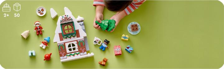 Immagine prodotto LEGO Casa di pan di zenzero con Babbo Natale (10976)
